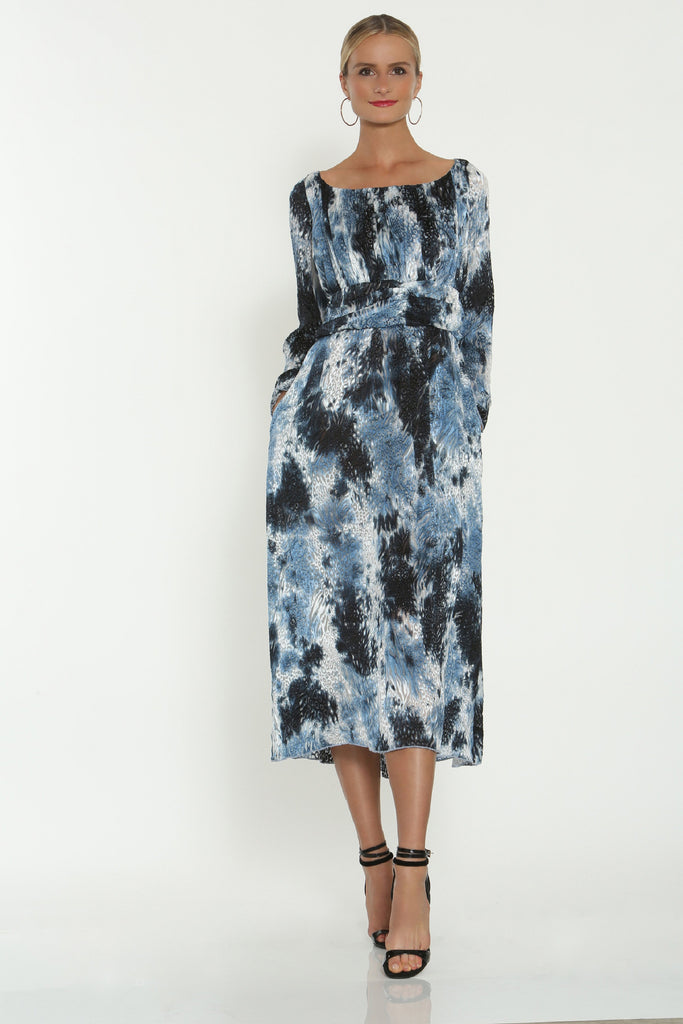 Dresses - Tie-Dye Burnout Dress