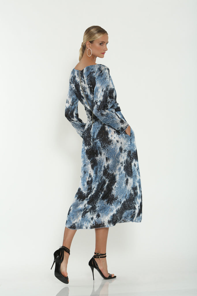 Dresses - Tie-Dye Burnout Dress